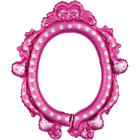 Multiballoon Selfie Frame Disney Princess Foil